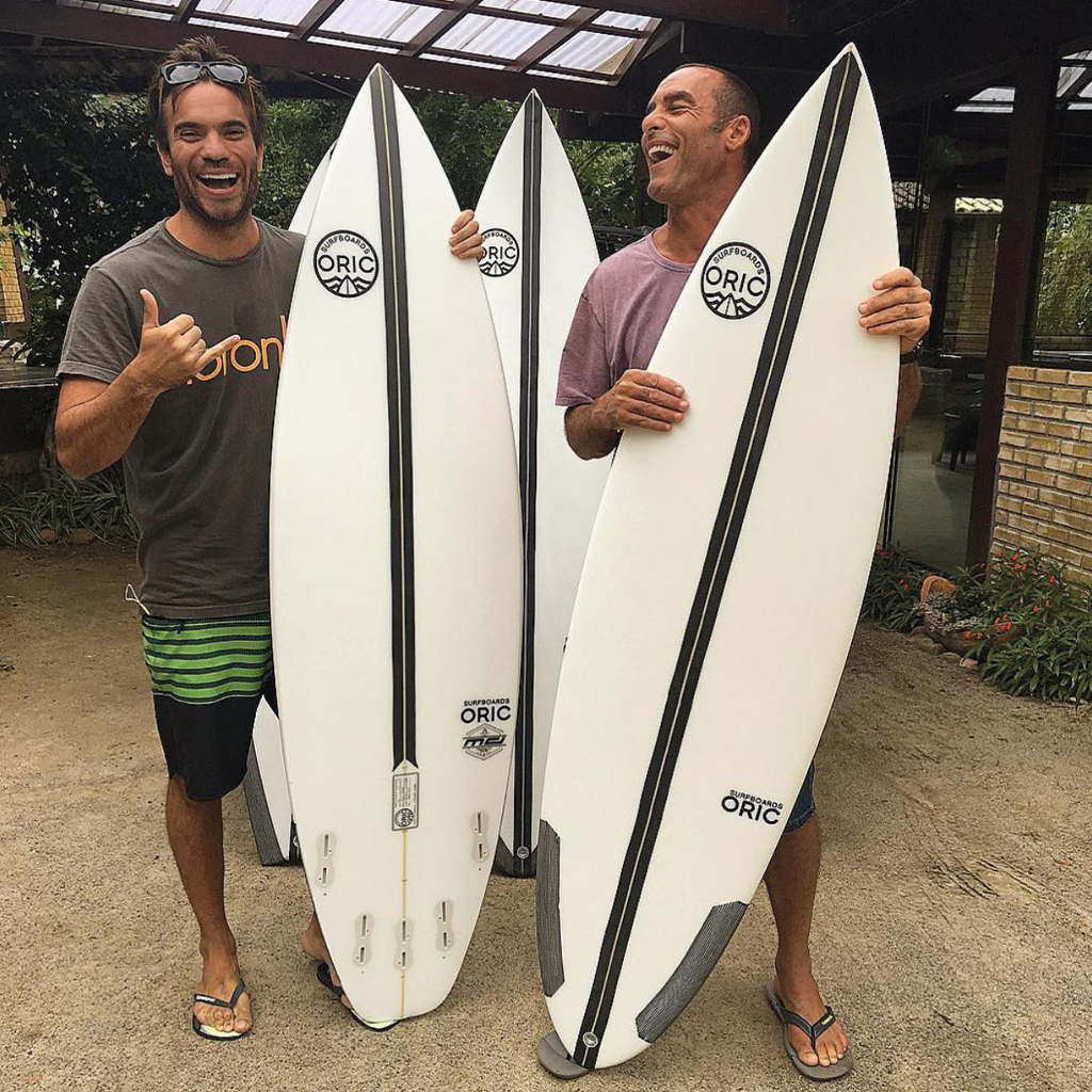 Guilherme e Paulo Zulu Guarda do Embaú Oric Surfboards